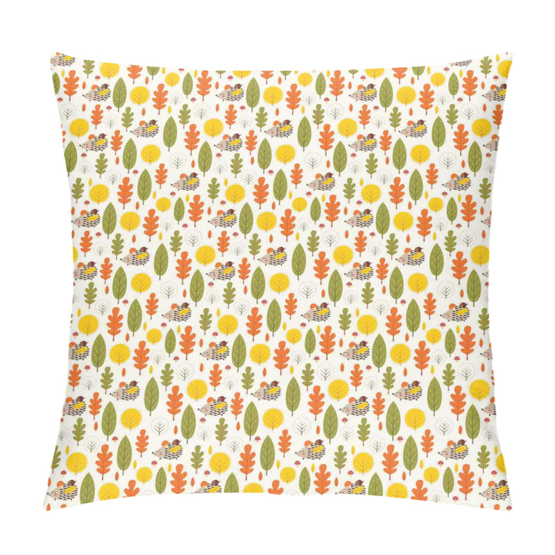 Personality  Ornate Autumn Forest pillow covers