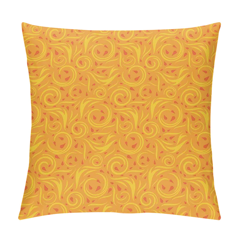Personality  Swirling Autumn Leaves pillow covers