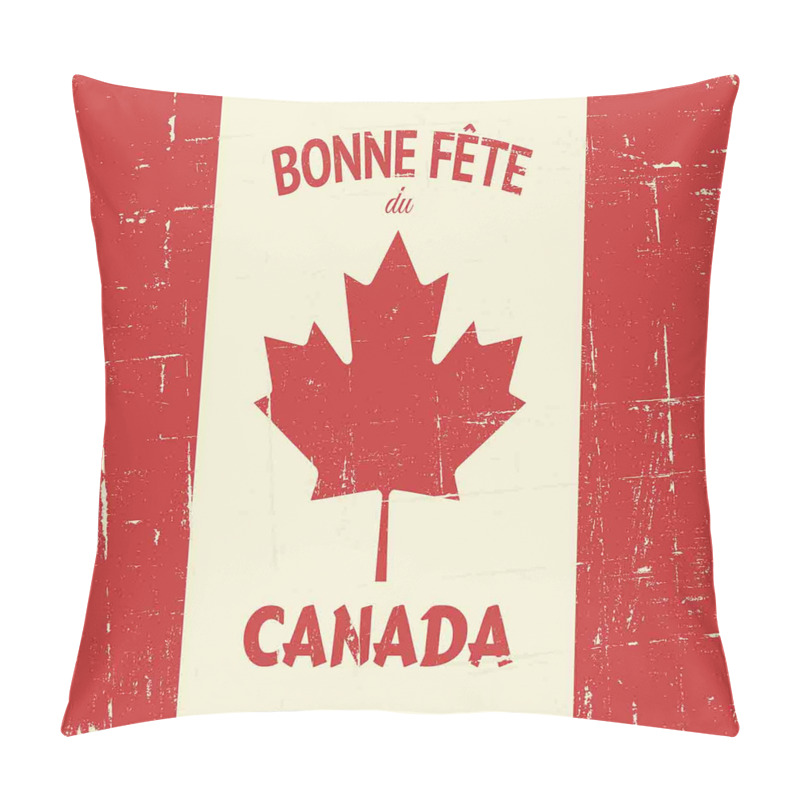 Personalise  Happy Canada Concept pillow covers