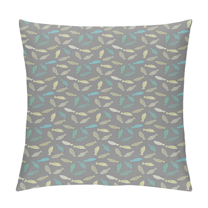 Personality  Abstract Fish pillow covers