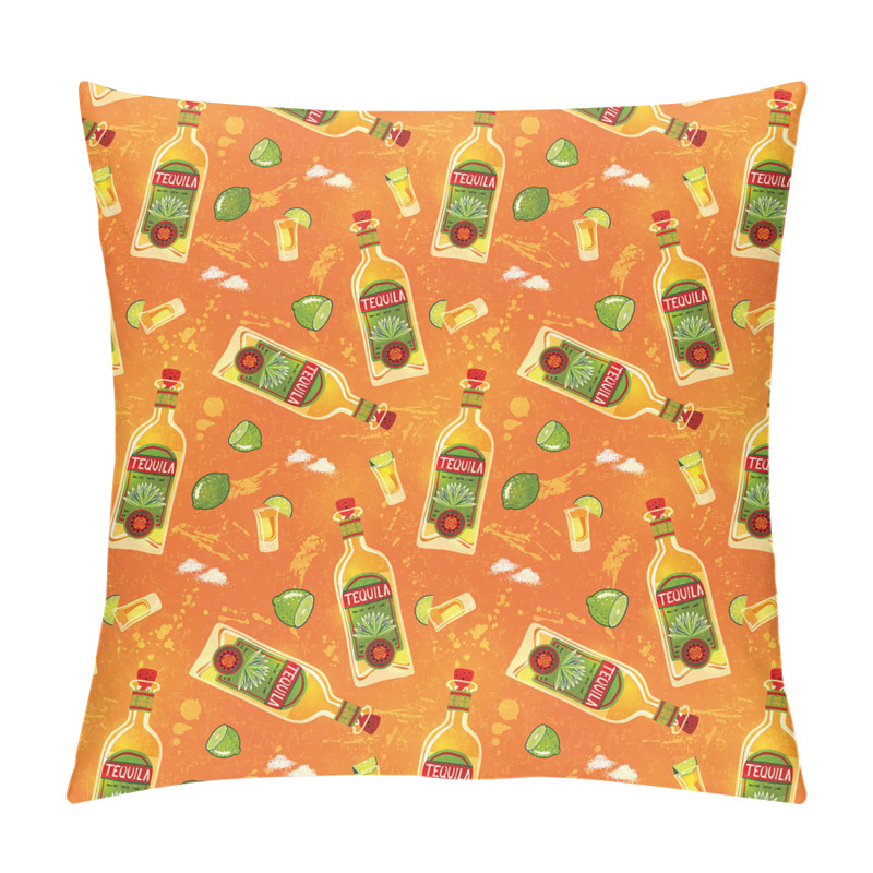 Personality  Shot Glasses Bottles Limes pillow covers