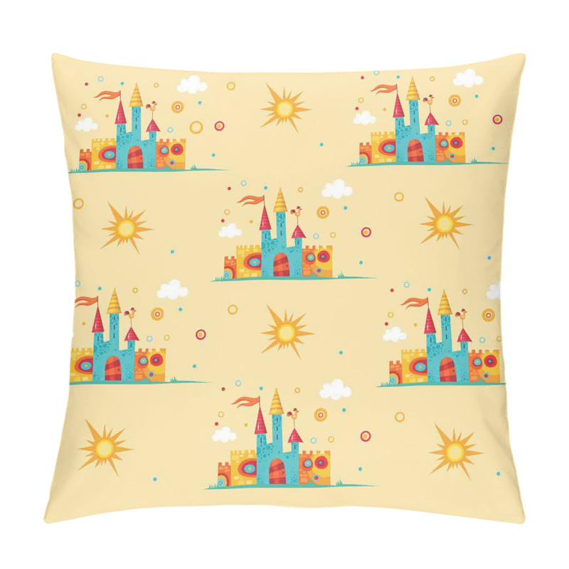 Personality  Medieval Castle pillow covers