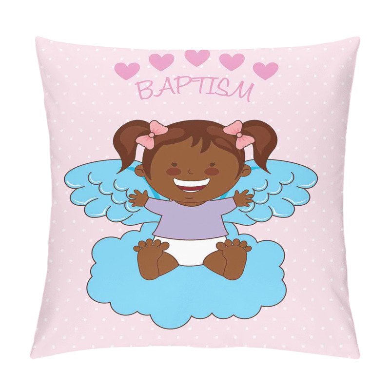 Personalise  Child Flying on Clouds pillow covers