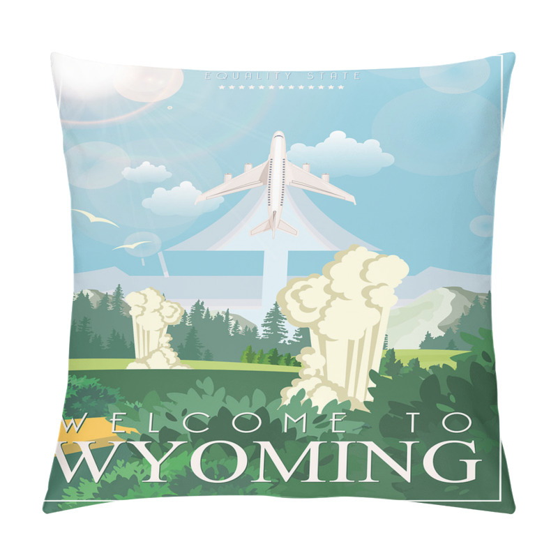 Custom  Traveling Equality State pillow covers