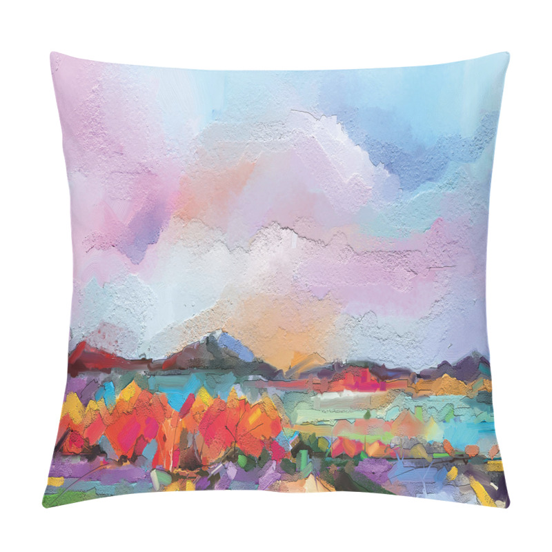 Personalise  Blue and Purple Sky pillow covers