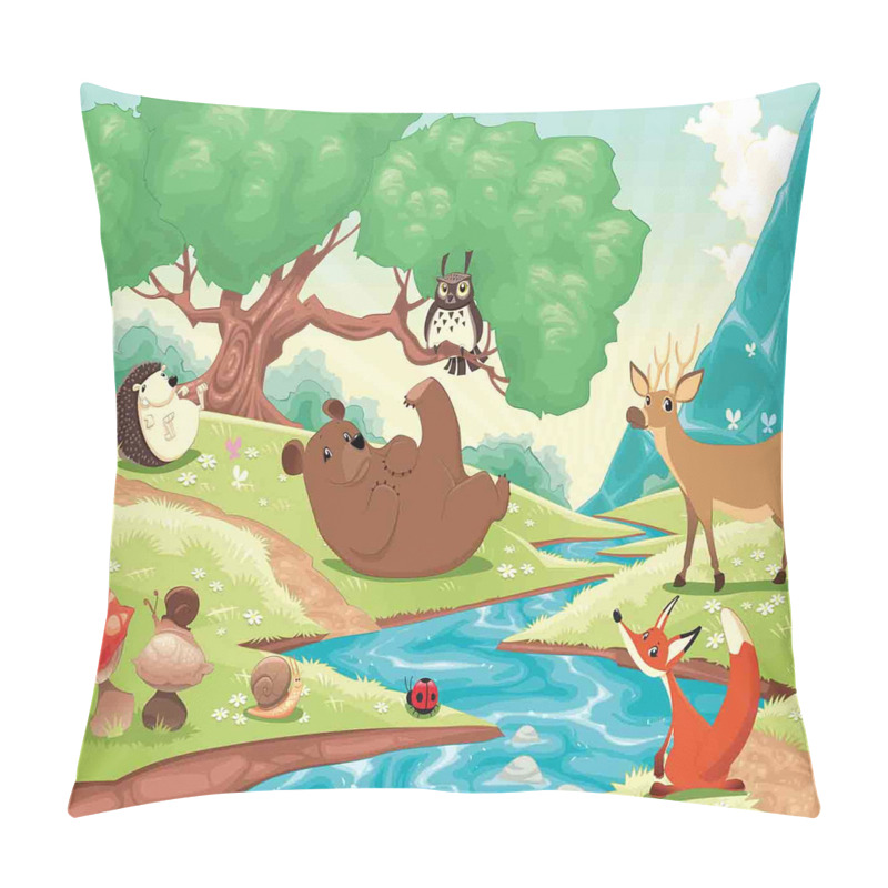 Customizable  Ladybug Snail Bear pillow covers