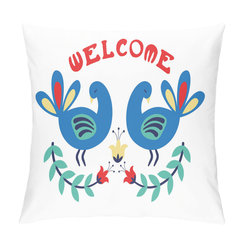 Personalise  Ornamental Welcome pillow covers