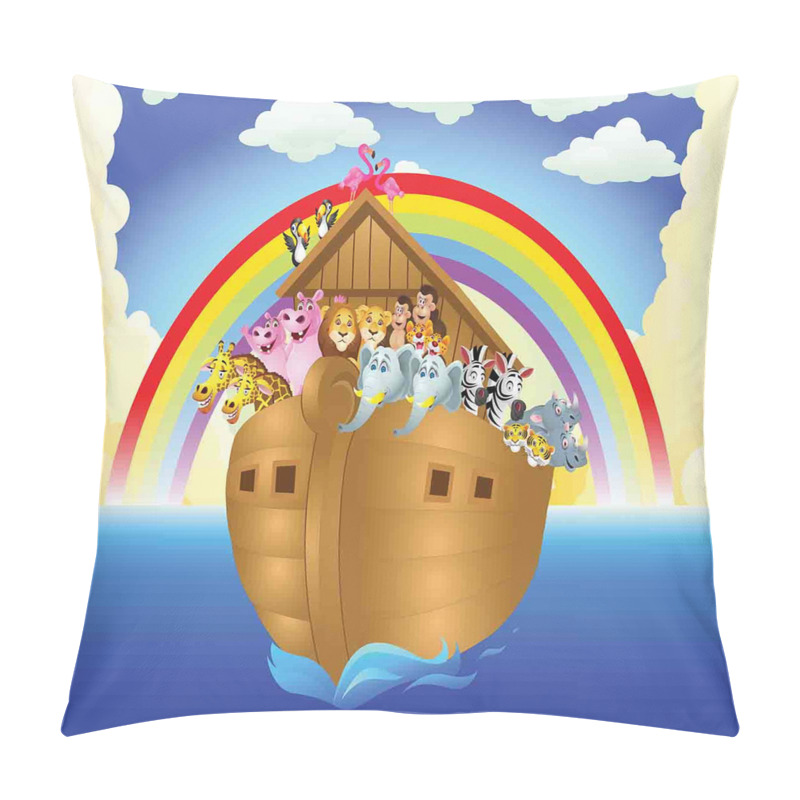 Personalise  Clouds Animals Ship Ancient pillow covers