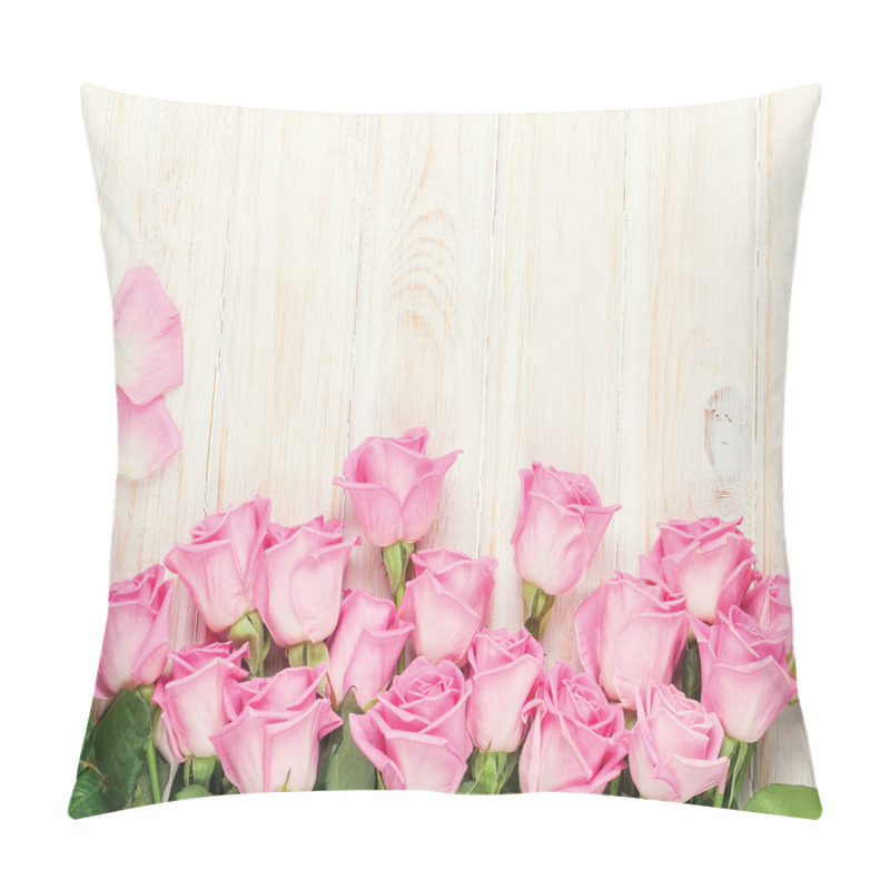 Personalise  Blooming Rose Bouquet pillow covers