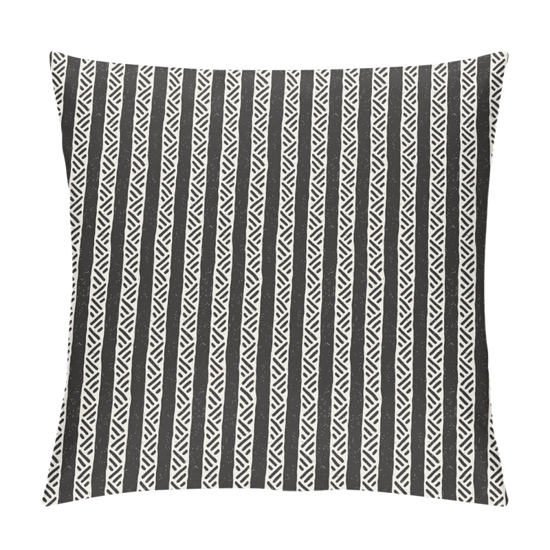 Customizable  Tribal Style Abstract Lines pillow covers