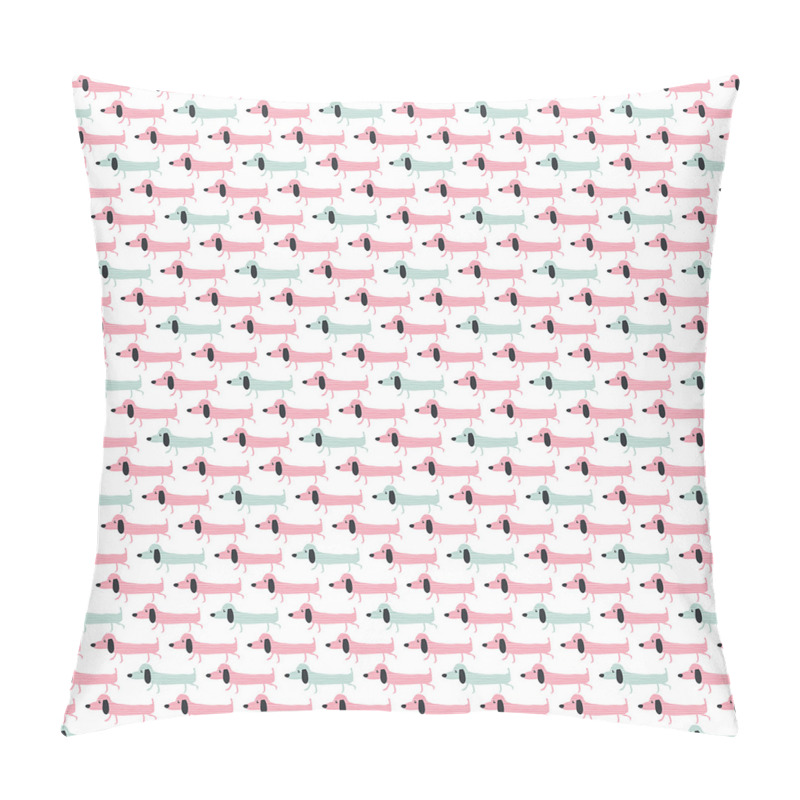 Personalise  Funny Sausage Dogs pillow covers