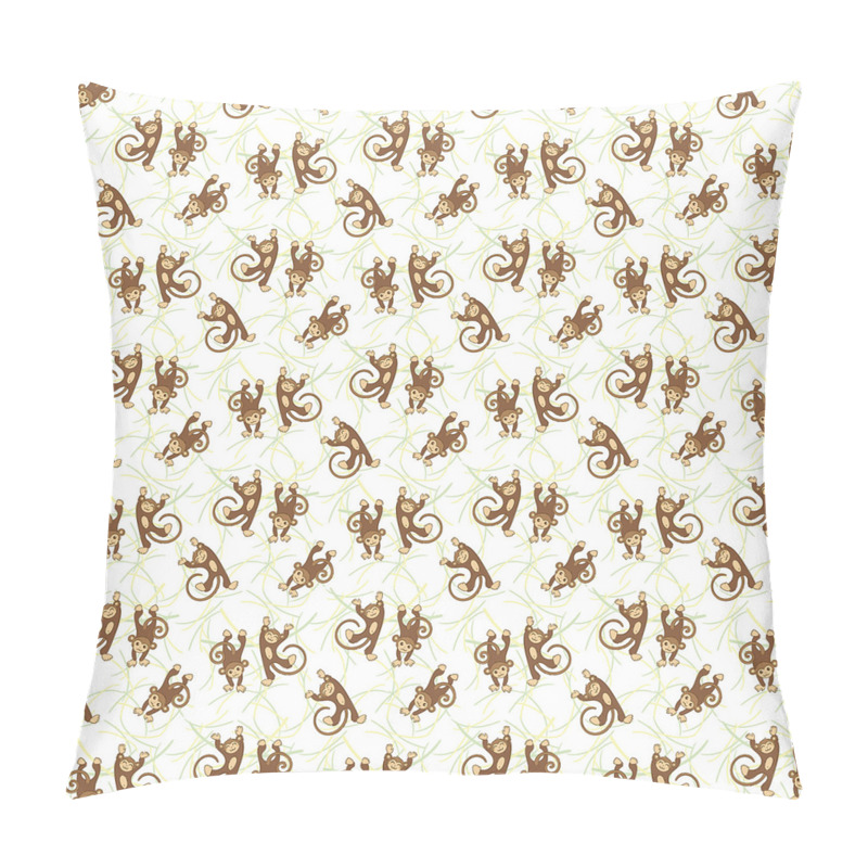 Custom  Cheerful Monkeys pillow covers