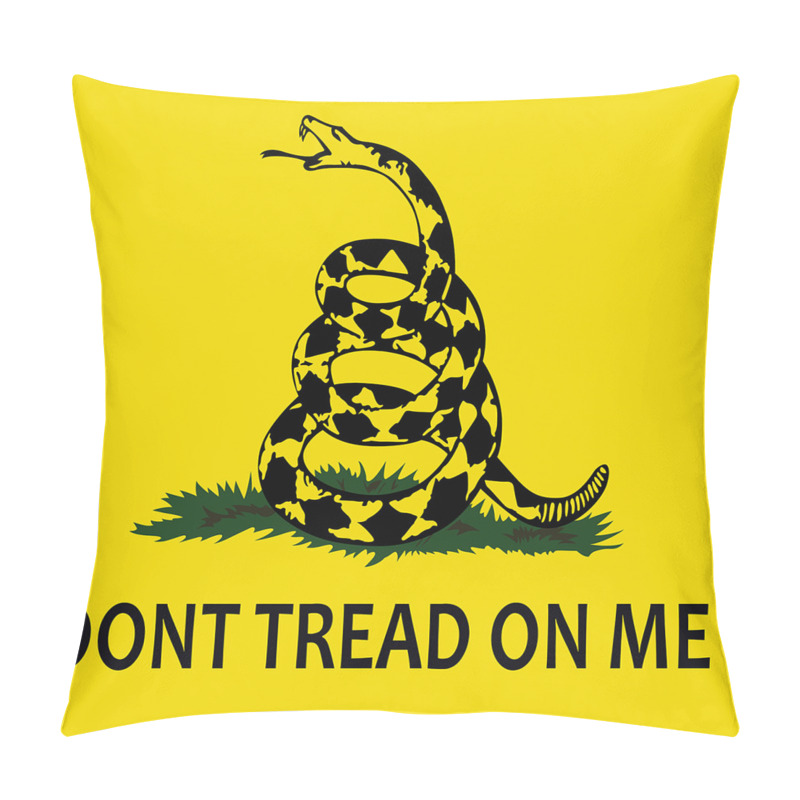 Personalise  Gadsden Snake pillow covers