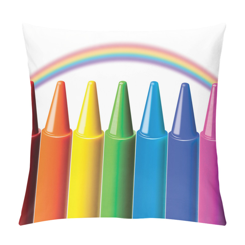 Personality  Painting Craft and Rainbow pillow covers