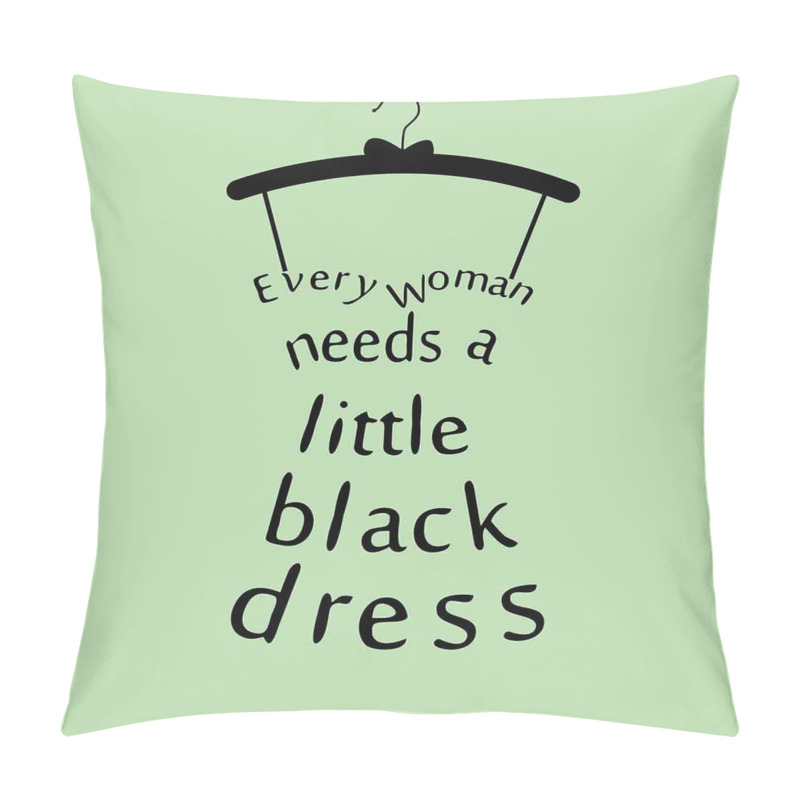 Custom  Little Black Dress pillow covers