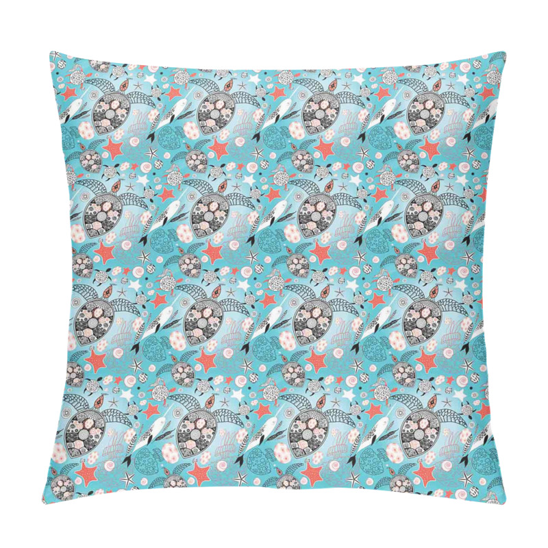 Personalise  Jellyfish and Narwhal pillow covers