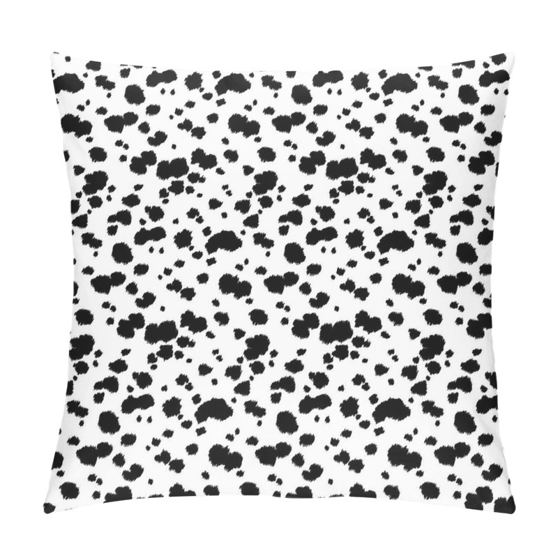 Customizable  Dalmatian Print Texture pillow covers