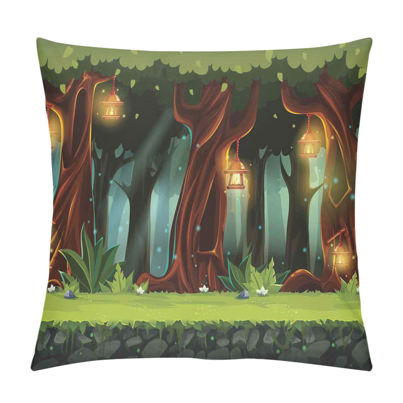 Customizable Mystical Woodland pillow covers