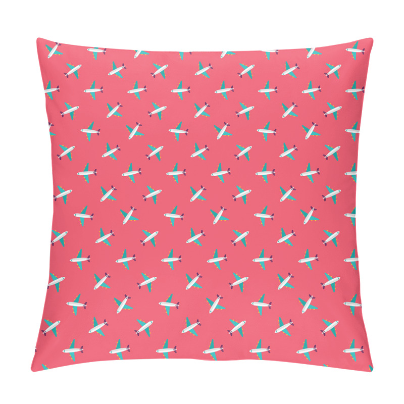 Custom  Nursery Cartoon Airplanes pillow covers