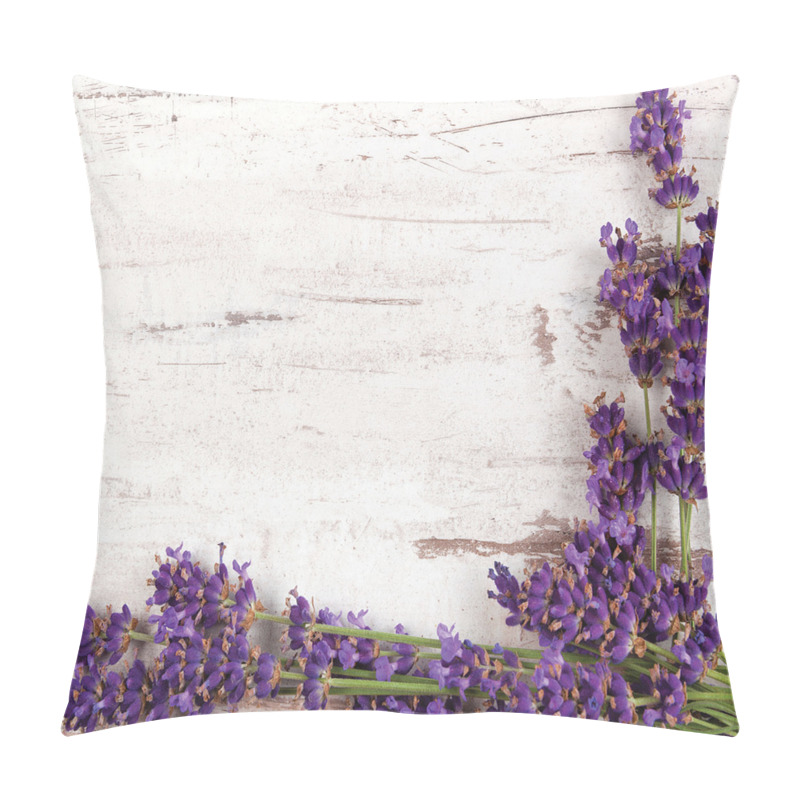Custom  Lavender Flower Table pillow covers