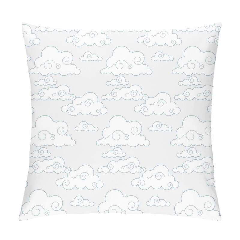 Personalise  Minimalist Tibetan Clouds pillow covers