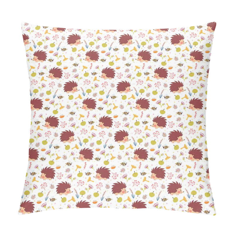 Personalise  Wild Woodland Plants pillow covers