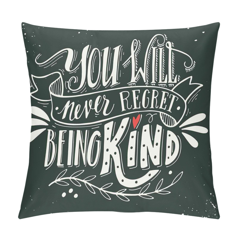 Customizable  Kind Inspirational Phrase pillow covers