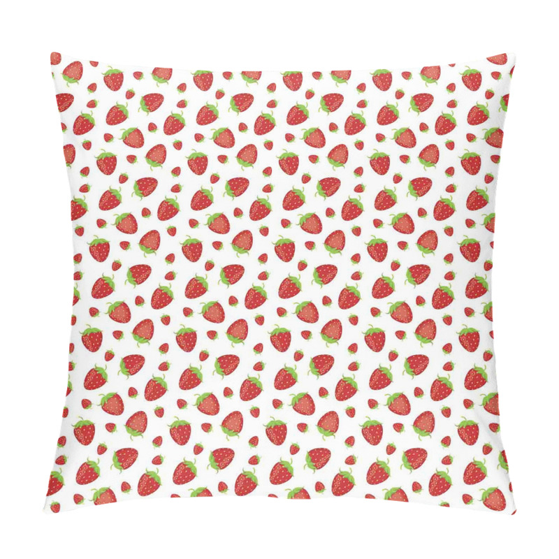 Personalise  Tasty Strawberries pillow covers