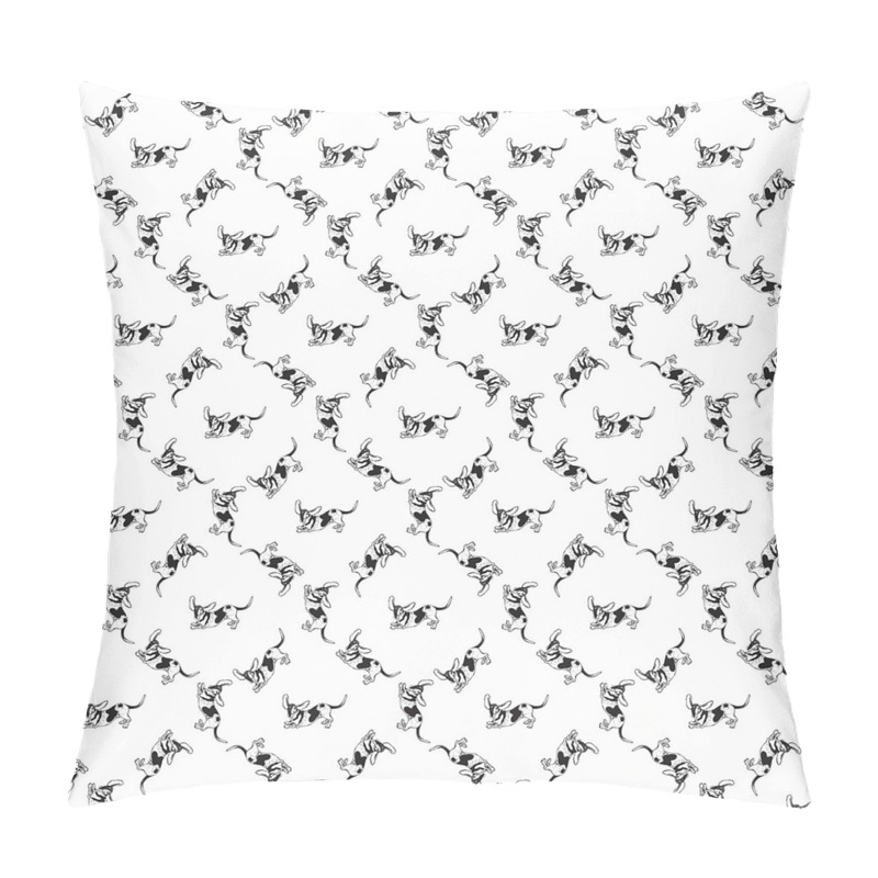 Personalise  Shocked Long Eared Dog pillow covers