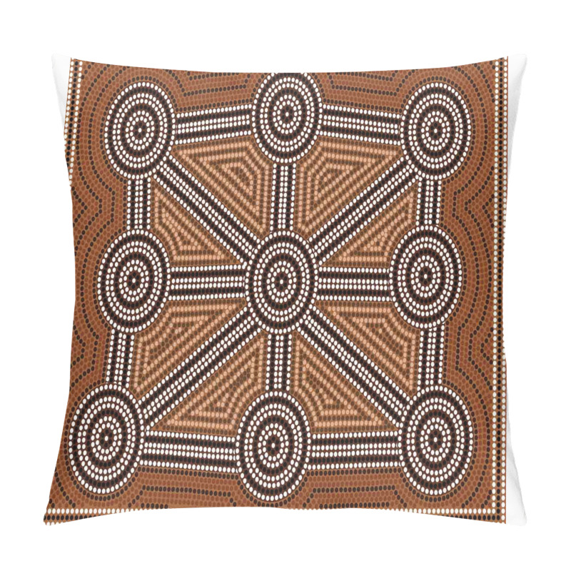 Customizable  Aboriginal Patterns pillow covers