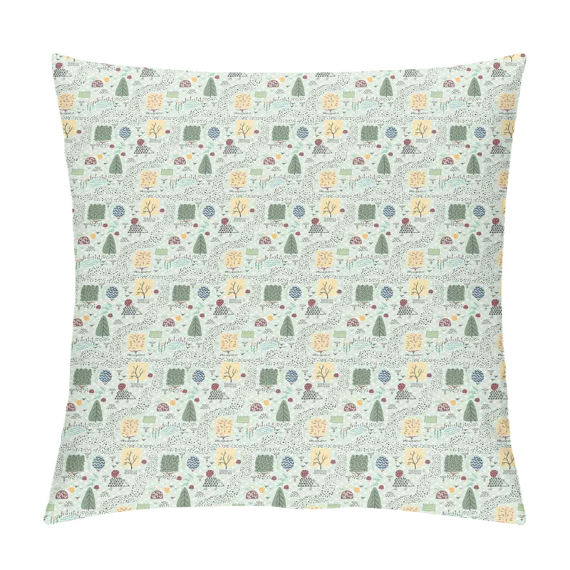 Customizable  Forest Habitants pillow covers