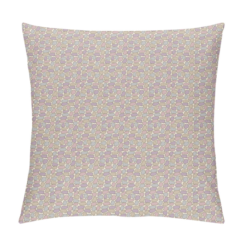 Personalise  Colorful Stone Wall Theme pillow covers