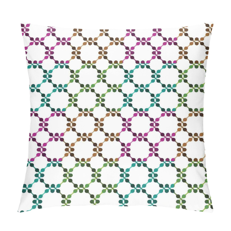 Custom  Chain Linked Dots pillow covers