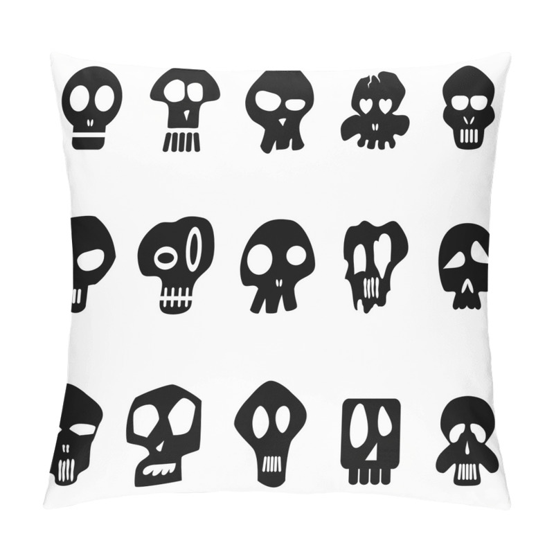 Personality  Funny Various Skull pillow covers