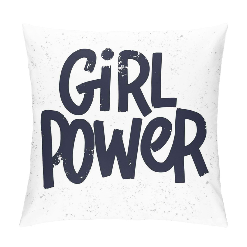 Customizable  Girl Power Inscription pillow covers