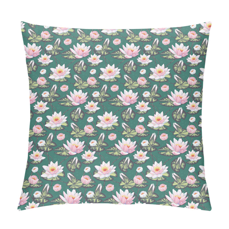 Personalise  Petals on the Water pillow covers