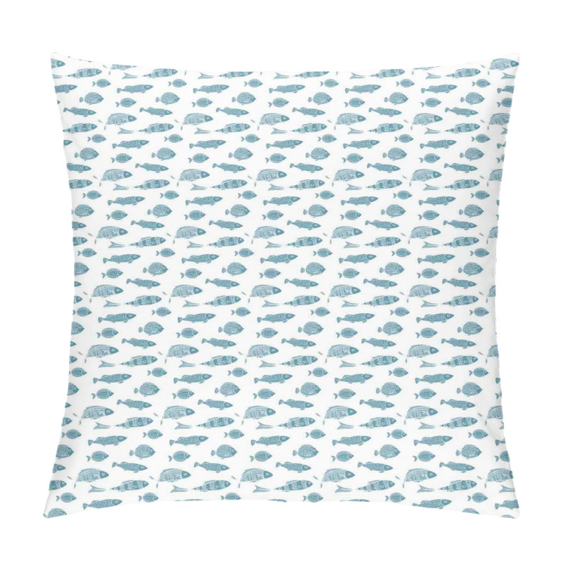Personalise  Exotic Ocean Fauna Pattern pillow covers