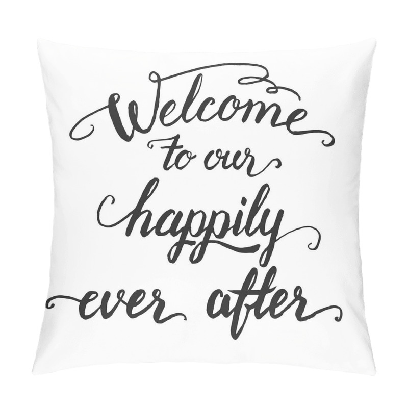 Personalise  Marry Happily Ever After pillow covers