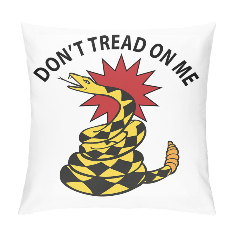 Personalise  Rattlesnake Warn pillow covers
