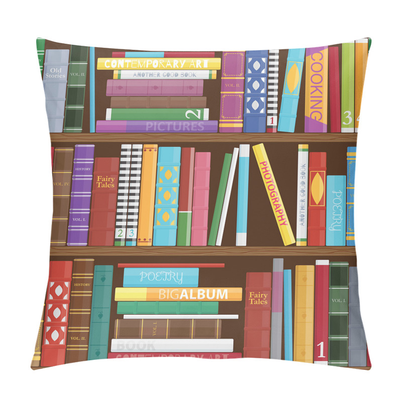Personality  Different Subjects Books pillow covers