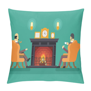 Personality  Classic Design With Men Pillow Covers