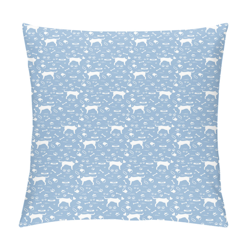 Personalise  Dog Item Silhouettes pillow covers