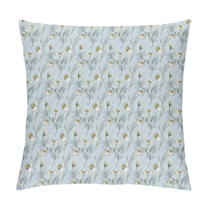 Personalise  Floral Doodle Silhouette pillow covers