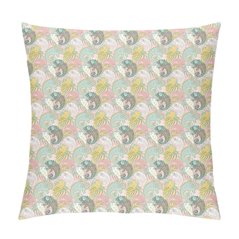 Personality  Abstract Chameleons pillow covers