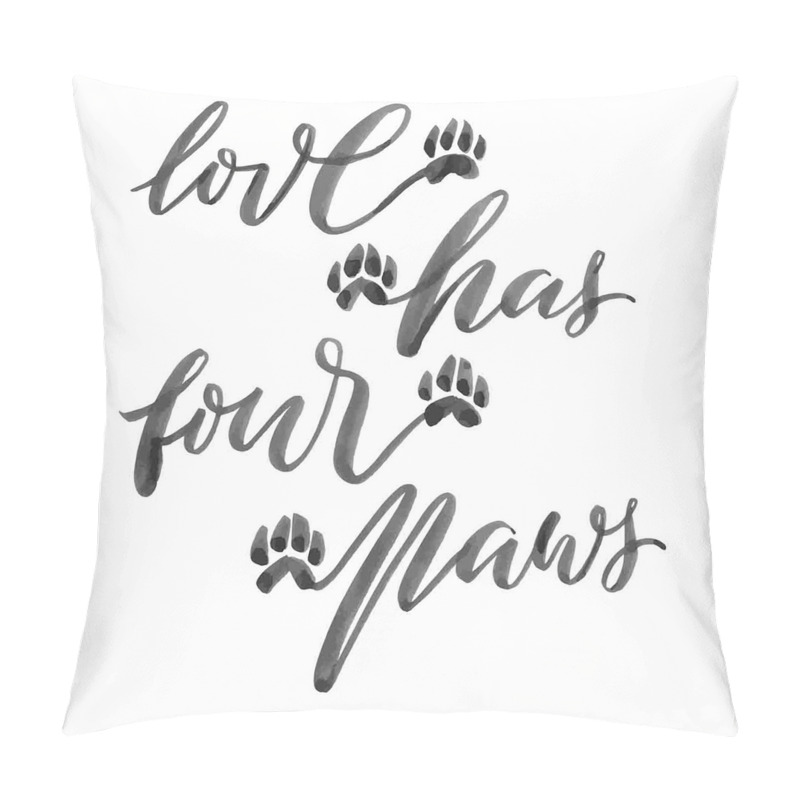 Personality  Brush Text Animal Lover pillow covers