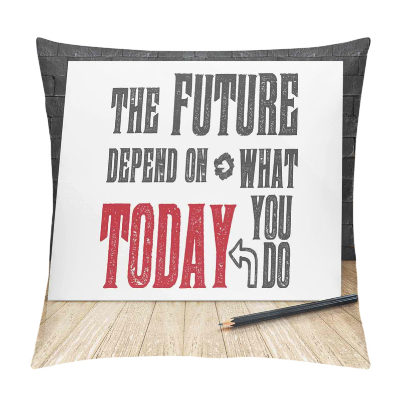 Personalise  Wise Words Grungy Style pillow covers
