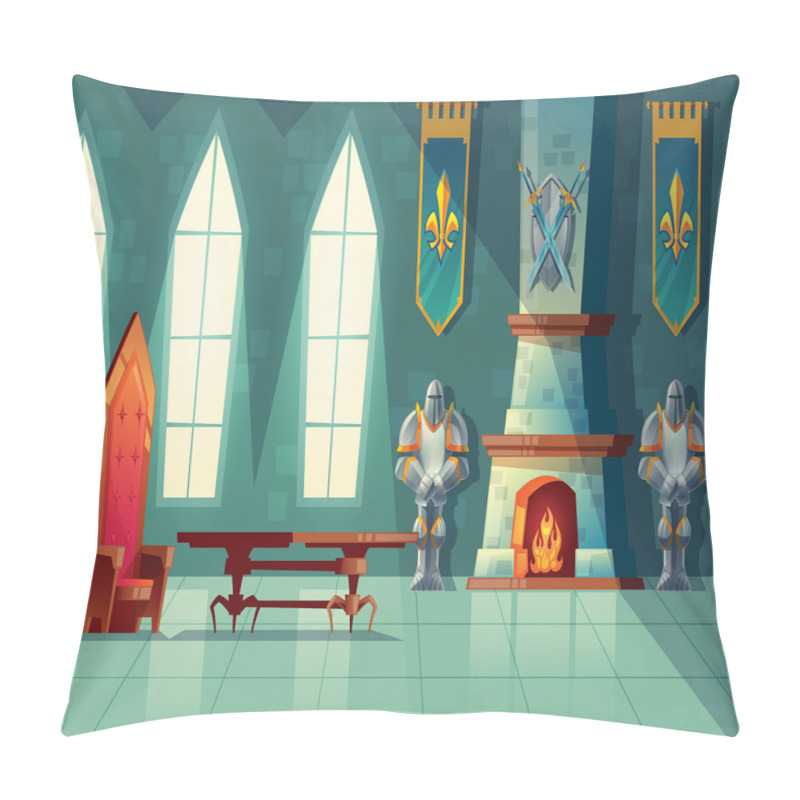 Custom  Cartoon of Royal Castle pillow covers
