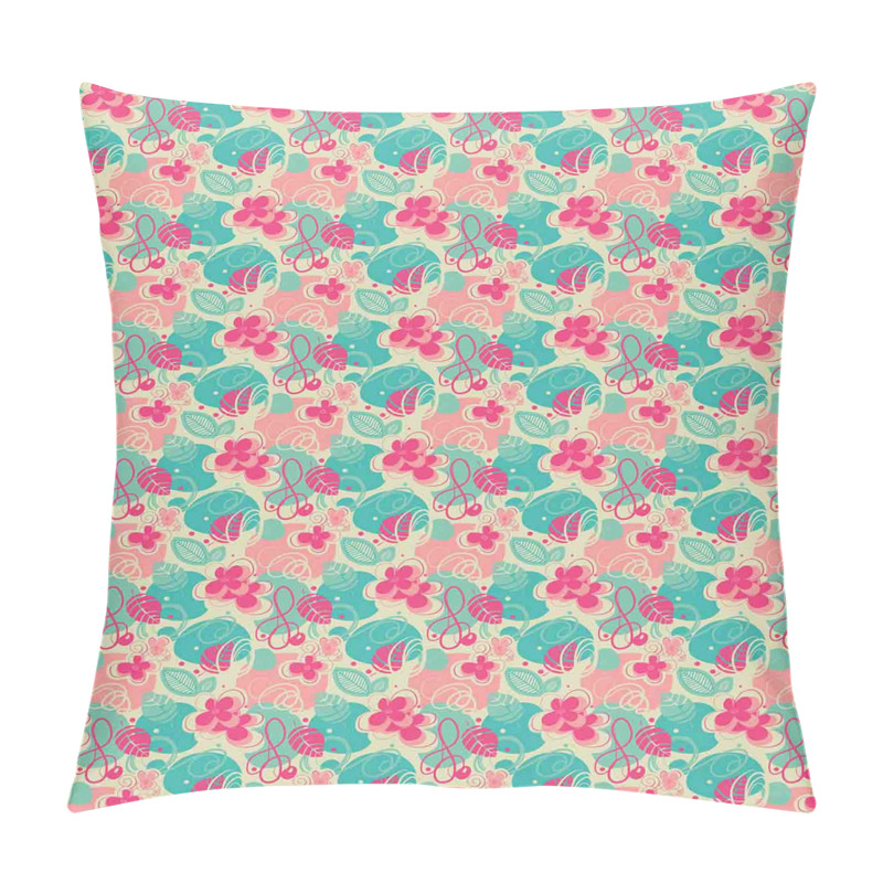 Personality  Doodle Foliage Leaves pillow covers