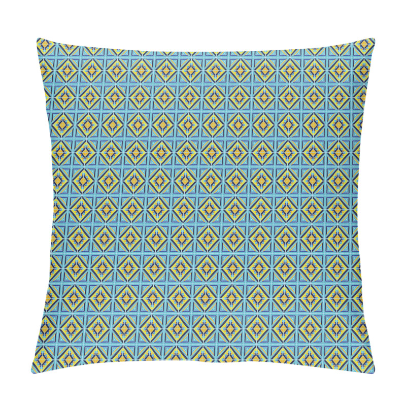 Personalise  Tile Talavera Print pillow covers