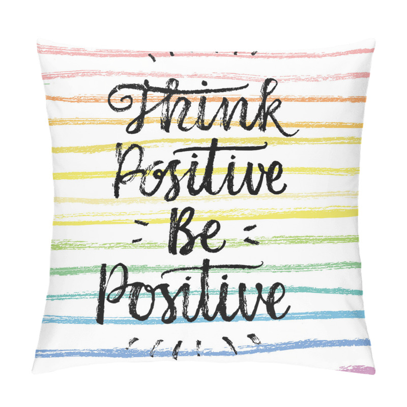 Personalise  Motive Rainbow Line pillow covers
